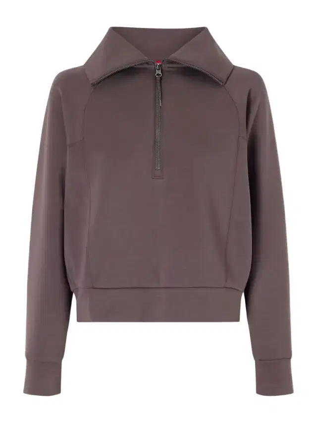 ® Airessentials Stretch-jersey Half-zip Sweatshirt
