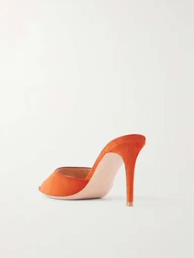 Gianvito Rossi Elle 85 Suede Sandals | Thumbnail 3