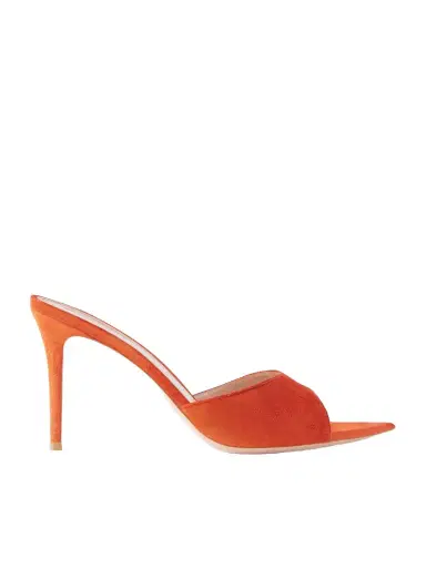 Gianvito Rossi Elle 85 Suede Sandals | Thumbnail 1