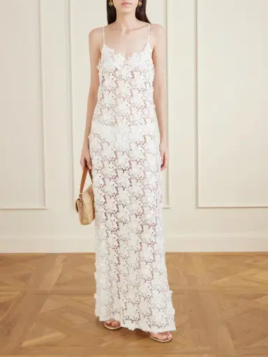 Miguelina Jaquelyn Lace Midi Dress | Thumbnail 2