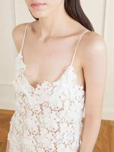 Miguelina Jaquelyn Lace Midi Dress | Thumbnail 4