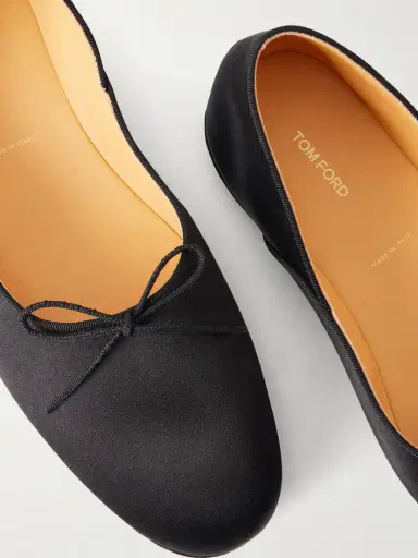 Tom Ford Satin Ballet Flats | Thumbnail 5 Tom Ford Satin Ballet Flats | Thumbnail 5