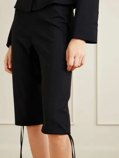 COLLEEN ALLEN Theatre Copped Stretch-crepe Straight-leg Capri Pants | Thumbnail 5