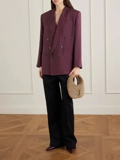Saint Laurent Icarino Matelassé Suede Shoulder Bag | Thumbnail 3