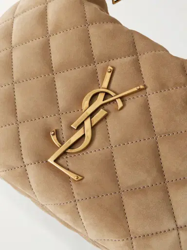 Saint Laurent Icarino Matelassé Suede Shoulder Bag | Thumbnail 5