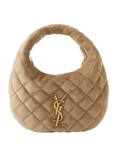 Saint Laurent Icarino Matelassé Suede Shoulder Bag | Thumbnail 1