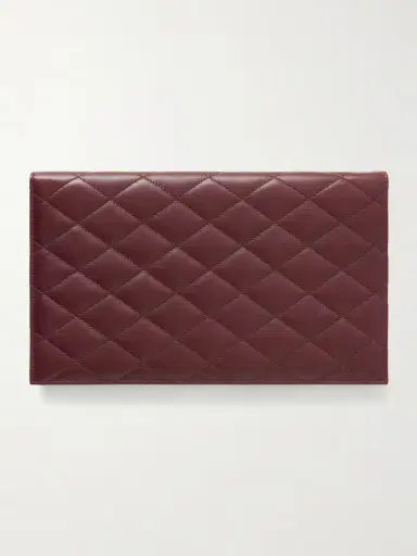 Saint Laurent Paris Matelassé Leather Pouch | Thumbnail 4 Saint Laurent Paris Matelassé Leather Pouch | Thumbnail 4