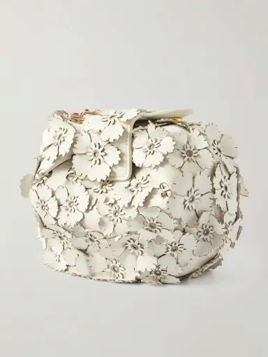 Gabriela Hearst Soft Demi Appliquéd Leather Clutch | Thumbnail 3