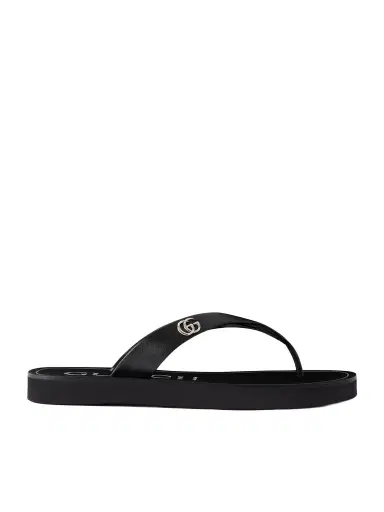 Gucci Embellished Leather Sandals | Thumbnail 1 Gucci Embellished Leather Sandals | Thumbnail 1