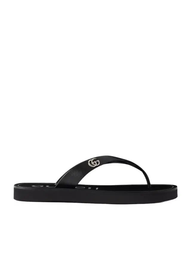Embellished Leather Sandals