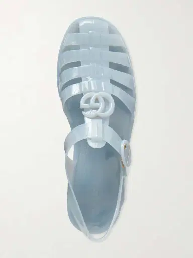 Gucci Fisherman Embellished Rubber Sandals | Thumbnail 6