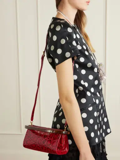 Dries Van Noten Croc-effect Leather Shoulder Bag | Thumbnail 2