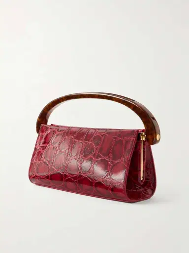 Dries Van Noten Croc-effect Leather Shoulder Bag | Thumbnail 4