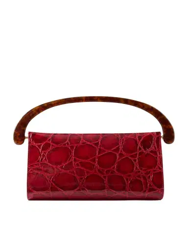 Dries Van Noten Croc-effect Leather Shoulder Bag | Thumbnail 1
