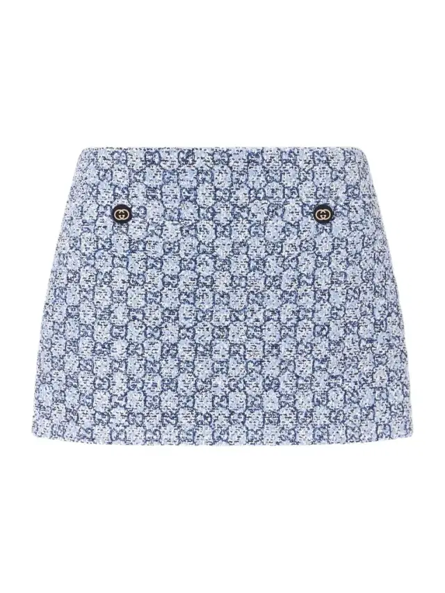 Tweed Bouclé Mini Skirt