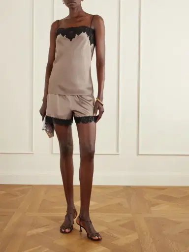 Stella McCartney Lace-trimmed Satin Camisole | Thumbnail 2