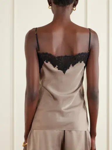Stella McCartney Lace-trimmed Satin Camisole | Thumbnail 3