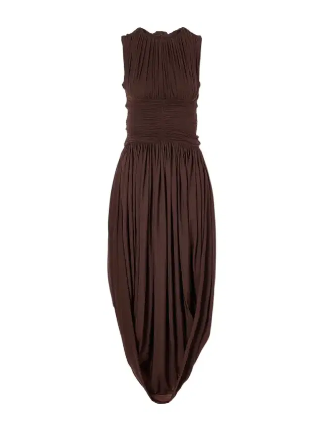 Atrio Draped Jersey Midi Dress