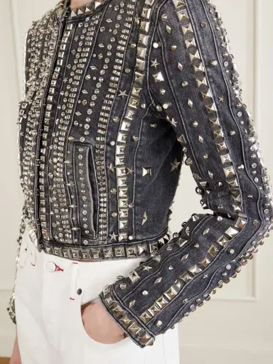 R13 Embellished Cotton-blend Jacket | Thumbnail 4