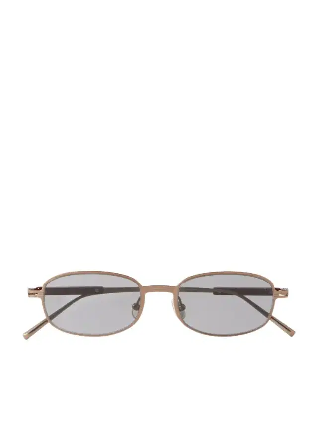 Brunello Cucinelli Square-frame Titanium Sunglasses