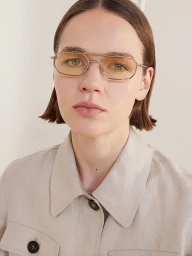 Brunello Cucinelli Square-frame Silver-tone Optical Glasses | Thumbnail 2