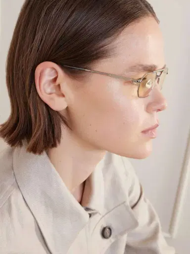 Brunello Cucinelli Square-frame Silver-tone Optical Glasses | Thumbnail 5