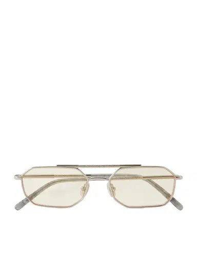 Brunello Cucinelli Square-frame Silver-tone Optical Glasses | Thumbnail 1