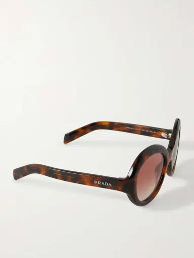 PRADA EYEWEAR Round-frame Acetate Sunglasses | Thumbnail 3