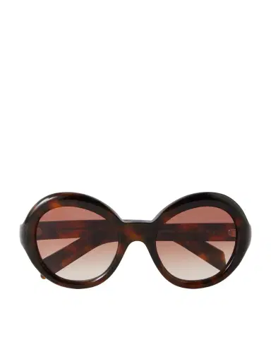 PRADA EYEWEAR Round-frame Acetate Sunglasses | Thumbnail 1