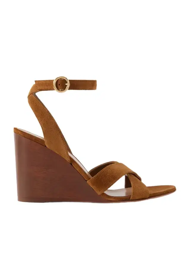 85 Suede Wedge Sandals