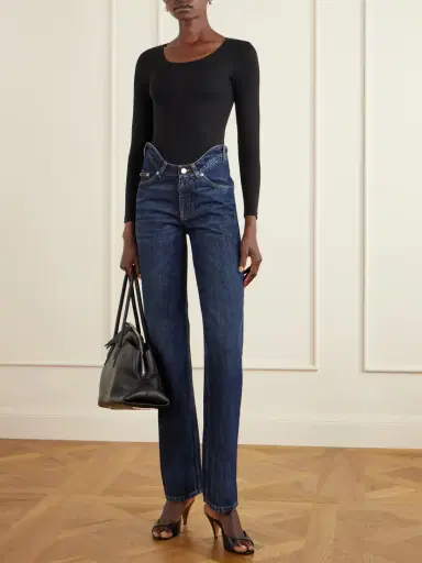 Jean Paul Gaultier High-rise Straight-leg Jeans | Thumbnail 2 Jean Paul Gaultier High-rise Straight-leg Jeans | Thumbnail 2
