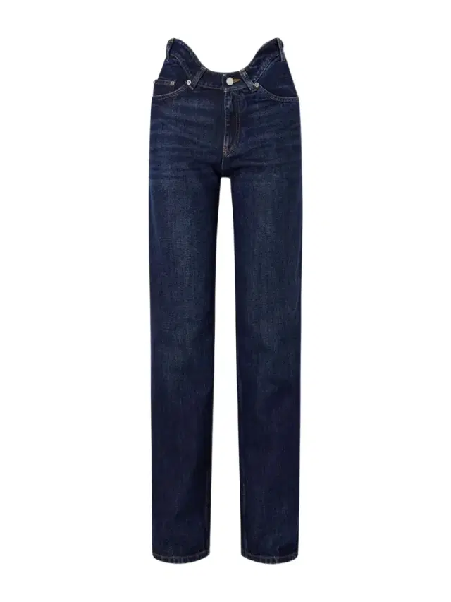 High-rise Straight-leg Jeans