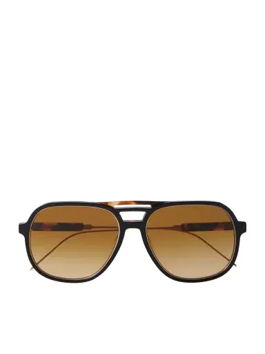Brunello Cucinelli Aviator-style Acetate And Gold-tone Sunglasses | Thumbnail 1