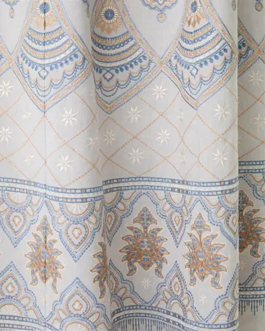 Emporio Sirenuse Camille Skirt with Meridiana Embroidery | Thumbnail 5