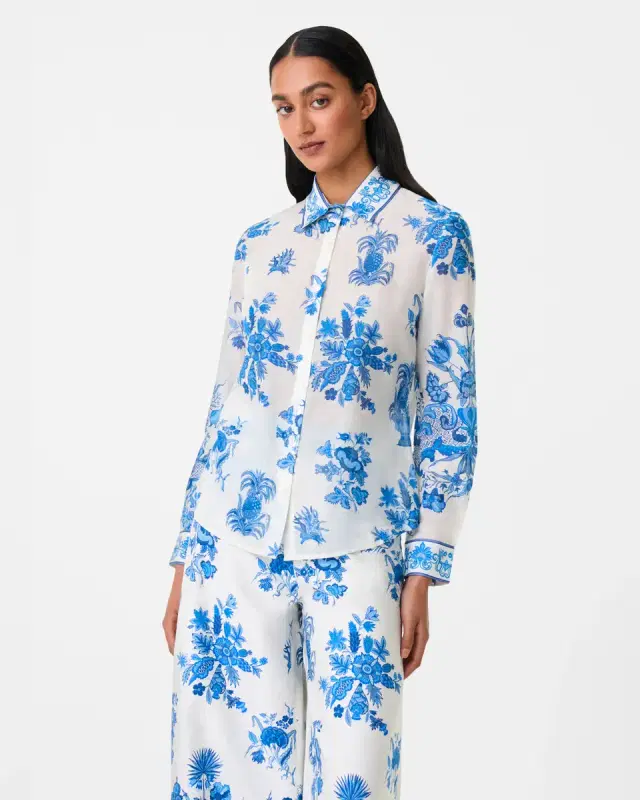 Emporio Sirenuse Patricia Shirt in Chintz Print