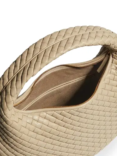 Bottega Veneta Women's Veneta Padded Intrecciato Leather Shoulder Bag | Thumbnail 4 Bottega Veneta Women's Veneta Padded Intrecciato Leather Shoulder Bag | Thumbnail 4