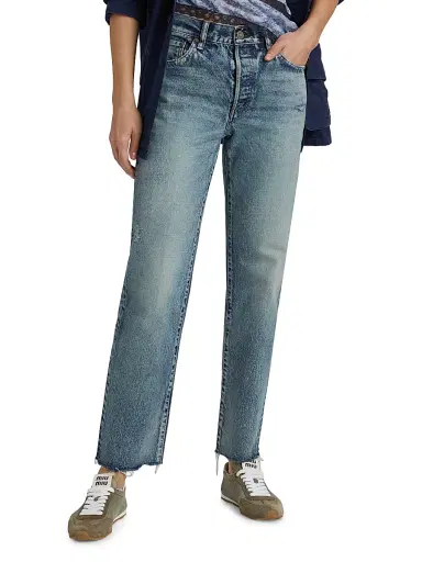 Moussy Vintage Women's Ravencrest Straight-Fit Jeans | Thumbnail 3 Moussy Vintage Women's Ravencrest Straight-Fit Jeans | Thumbnail 3