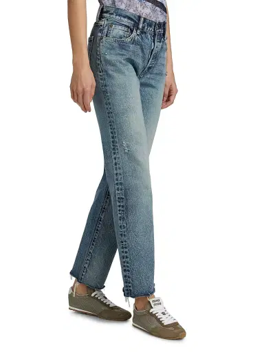 Moussy Vintage Women's Ravencrest Straight-Fit Jeans | Thumbnail 4 Moussy Vintage Women's Ravencrest Straight-Fit Jeans | Thumbnail 4