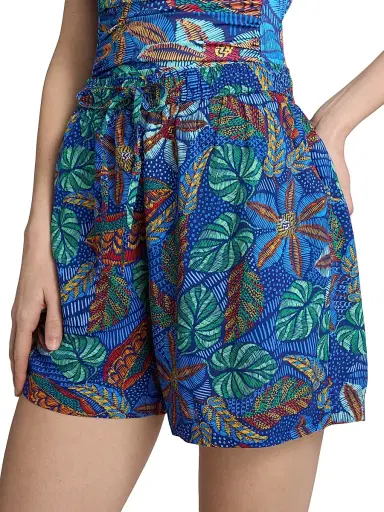 Johnny Was Women's Maris Easy Floral Shorts | Thumbnail 5
