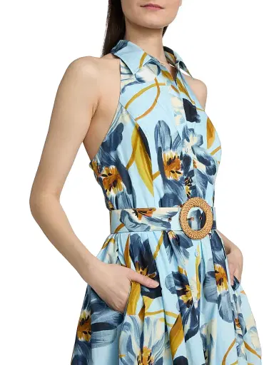 Cara Cara Women's Quentin Floral Cotton Maxi Dress | Thumbnail 6 Cara Cara Women's Quentin Floral Cotton Maxi Dress | Thumbnail 6