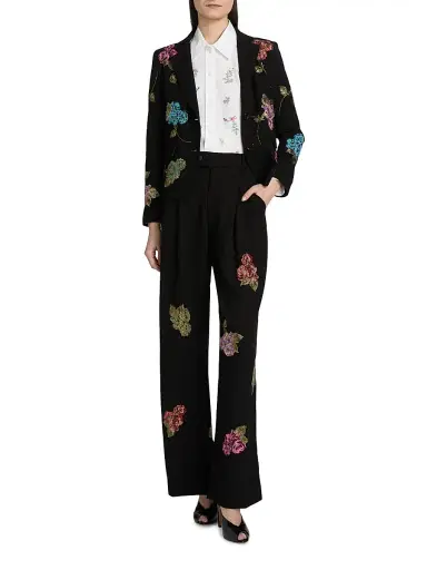 Libertine Women's Joy And Mirth New Classic Embellished Shirt - White | Thumbnail 2 Libertine Women's Joy And Mirth New Classic Embellished Shirt - White | Thumbnail 2