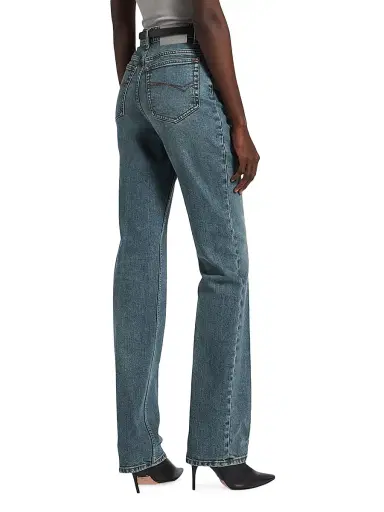 Balenciaga Women's High Waist Slim Jeans | Thumbnail 4 Balenciaga Women's High Waist Slim Jeans | Thumbnail 4