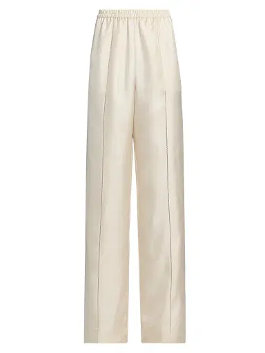 Loulou de Saison Women's Lars Silk Relaxed-Fit Pants - | Thumbnail 1