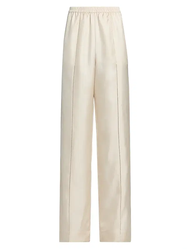 Women's Lars Silk Relaxed-Fit Pants -