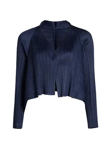 Pleats Please Issey Miyake Women's City Frame Plissé Jacket | Thumbnail 1 Pleats Please Issey Miyake Women's City Frame Plissé Jacket | Thumbnail 1