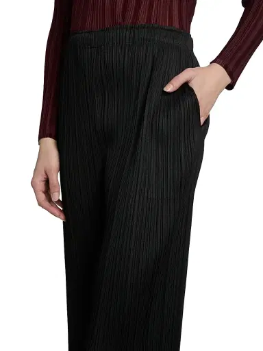 Pleats Please Issey Miyake Women's Monthly Colors: February Rib-Knit Pants | Thumbnail 6 Pleats Please Issey Miyake Women's Monthly Colors: February Rib-Knit Pants | Thumbnail 6