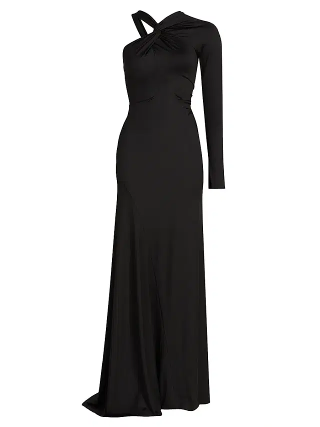 Victoria Beckham Women's One-Shoulder Gown - Black