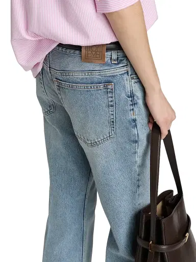 TOTEME Women's Kick Flare Jeans - True Vintage - Size 0 | Thumbnail 6 TOTEME Women's Kick Flare Jeans - True Vintage - Size 0 | Thumbnail 6