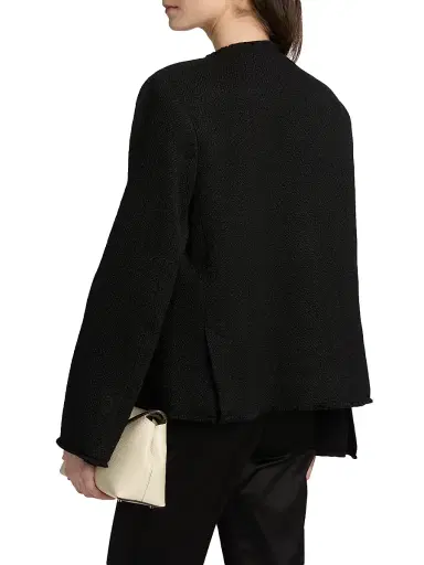 TOTEME Women's Open-Front Bouclé Blazer | Thumbnail 5 TOTEME Women's Open-Front Bouclé Blazer | Thumbnail 5