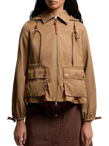 Moncler Women's Adenium Jacket - Camel Beige | Thumbnail 2